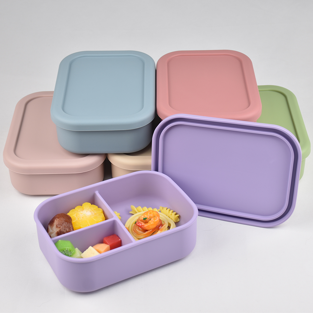 3-Compartment Food Grade Silic - đánh giá và giá Meal Prep Meal Ideas