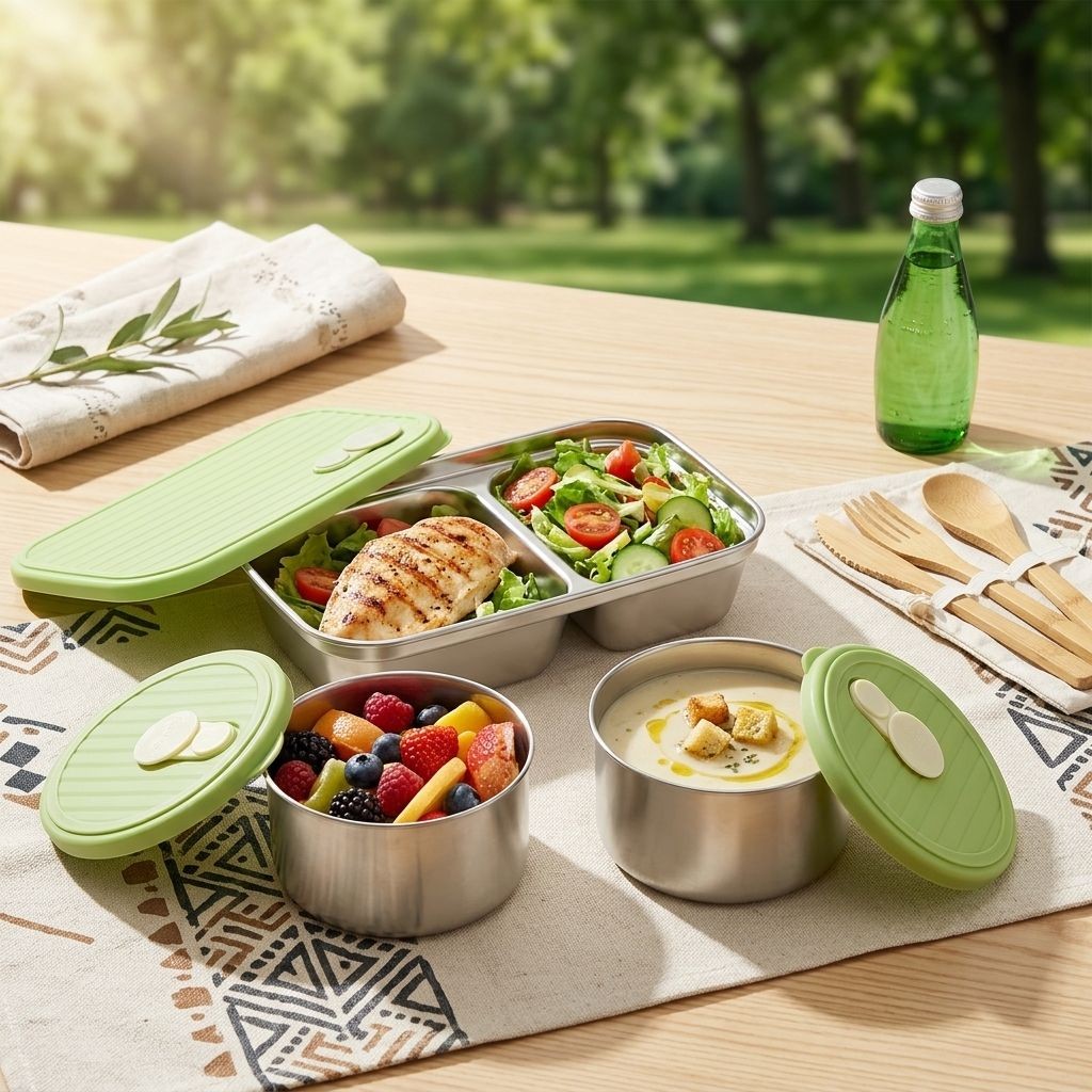 Microwave Safe 304 Stainless S - đánh giá và giá Meal Prep Meal Ideas