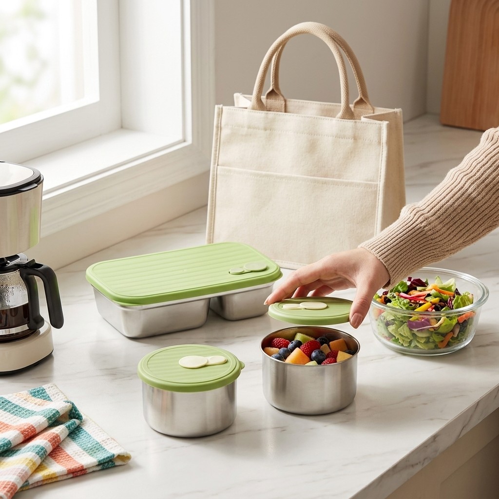 Microwave Safe 304 Stainless S - đánh giá và giá Meal Prep Meal Ideas
