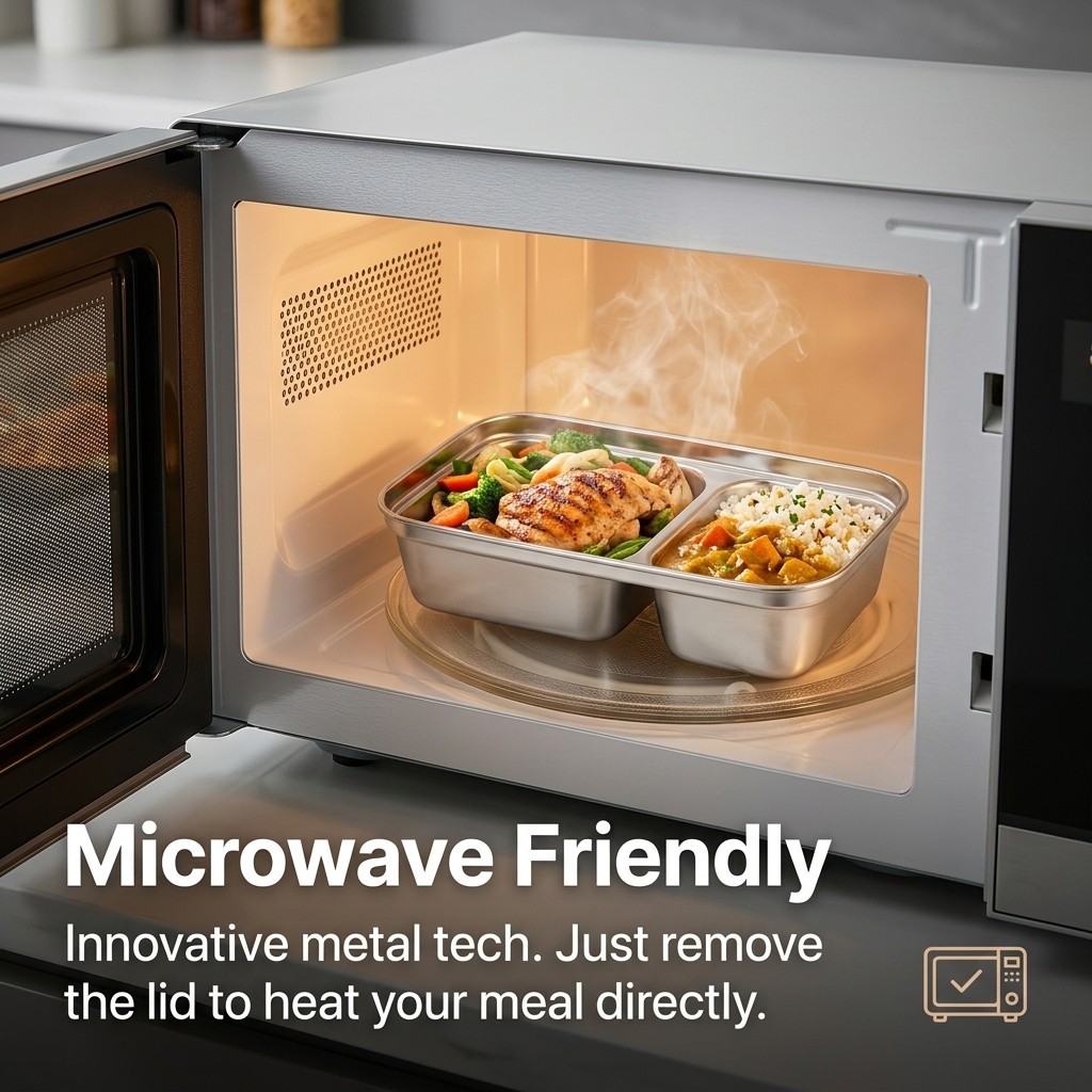 Microwave Safe 304 Stainless S - đánh giá và giá Meal Prep Meal Ideas