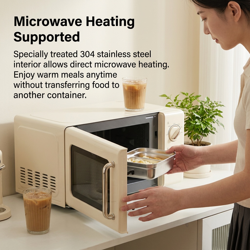 Microwave Safe 304 Stainless S - đánh giá và giá Meal Prep Meal Ideas