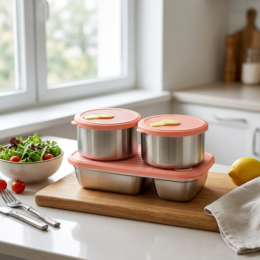 Microwave Safe 304 Stainless S - đánh giá và giá Meal Prep Box