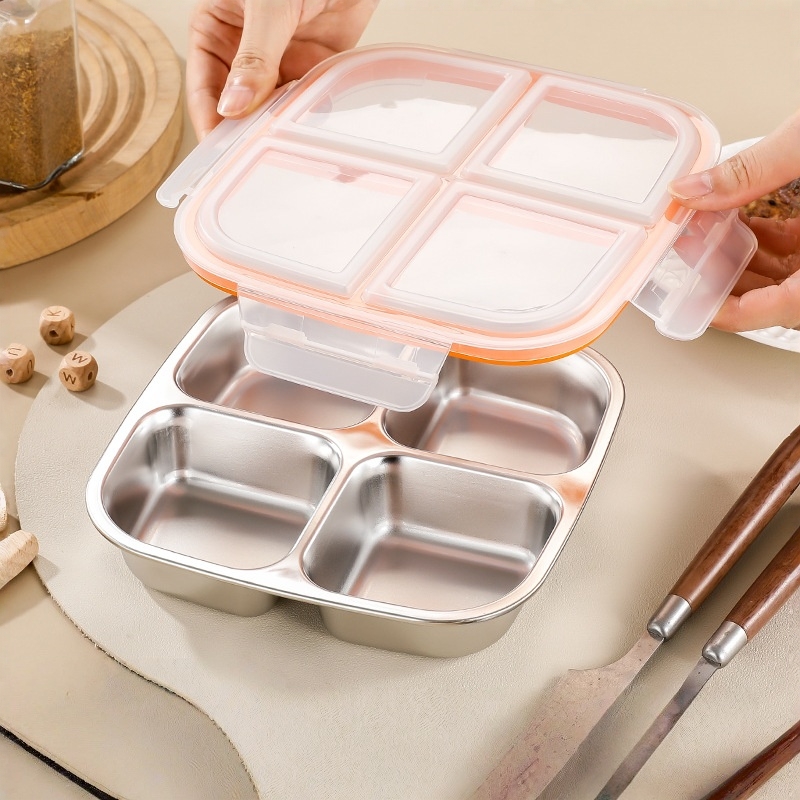304 Stainless Steel Lunch Box, - đánh giá và giá Meal Prep Meal Ideas
