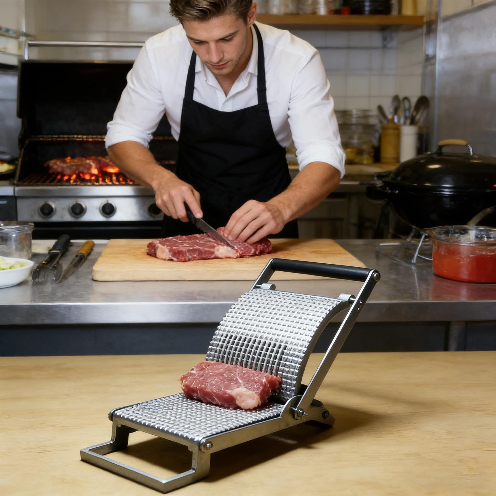 Meat Tenderizer Stainless Stee - đánh giá và giá Meal Prep Chicken