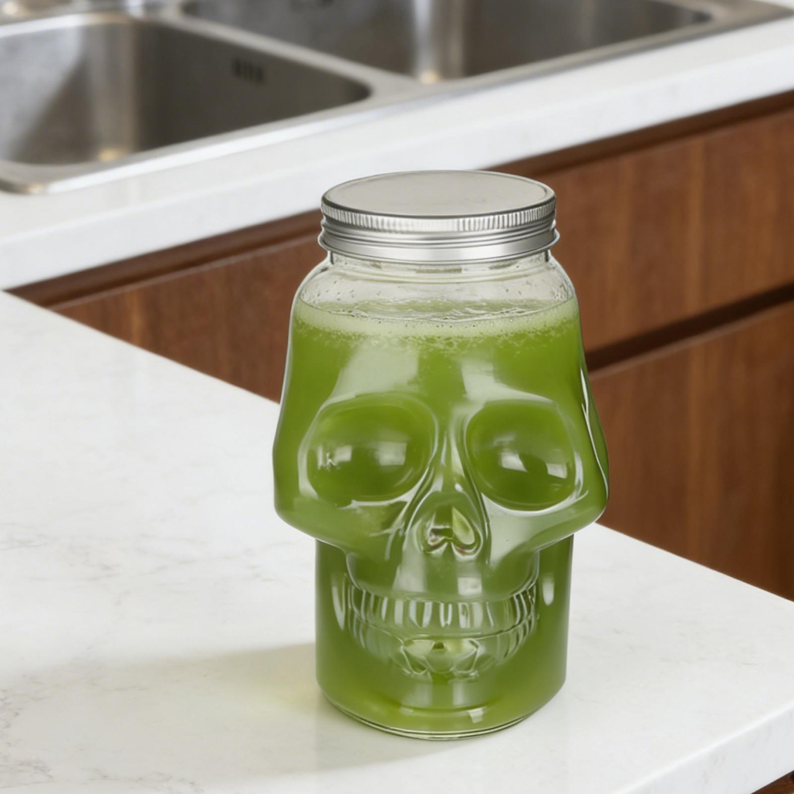 Transparent Skull Jars with Li - đánh giá và giá Meal Prep For A Day