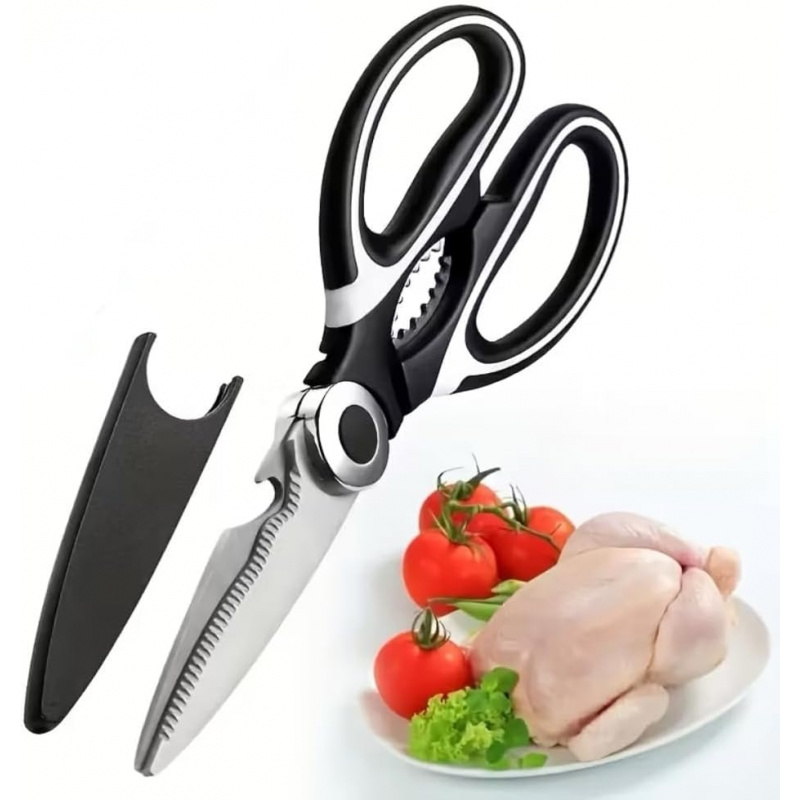 Stainless Steel Kitchen Shears - đánh giá và giá Meal Prep Chicken