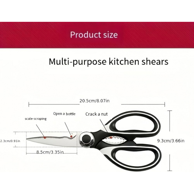 Stainless Steel Kitchen Shears - đánh giá và giá Meal Prep Chicken