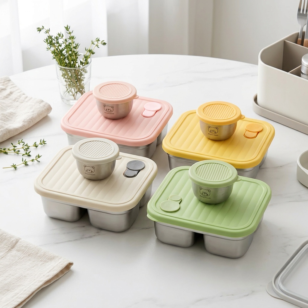 304 Stainless Steel Bento Lunc - đánh giá và giá Meal Prep Meal Ideas