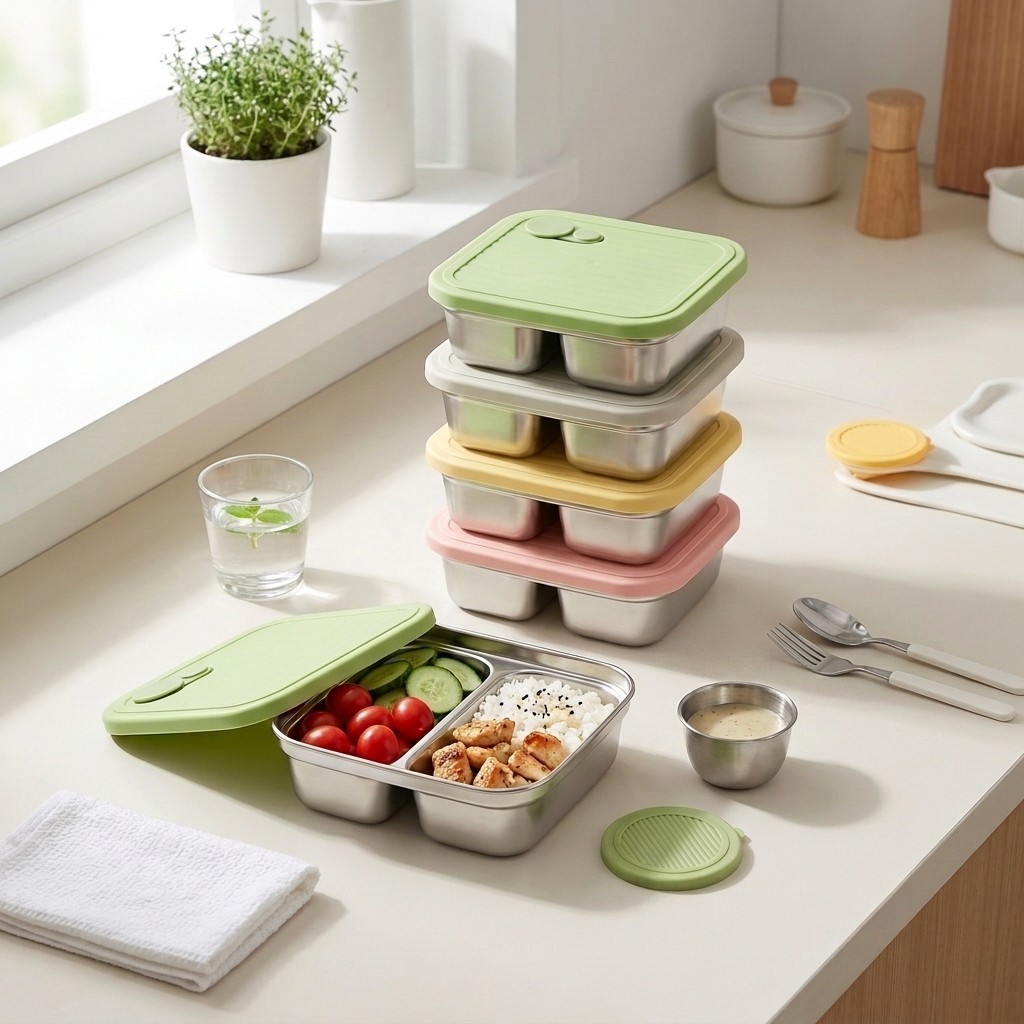 304 Stainless Steel Bento Lunc - đánh giá và giá Meal Prep Meal Ideas