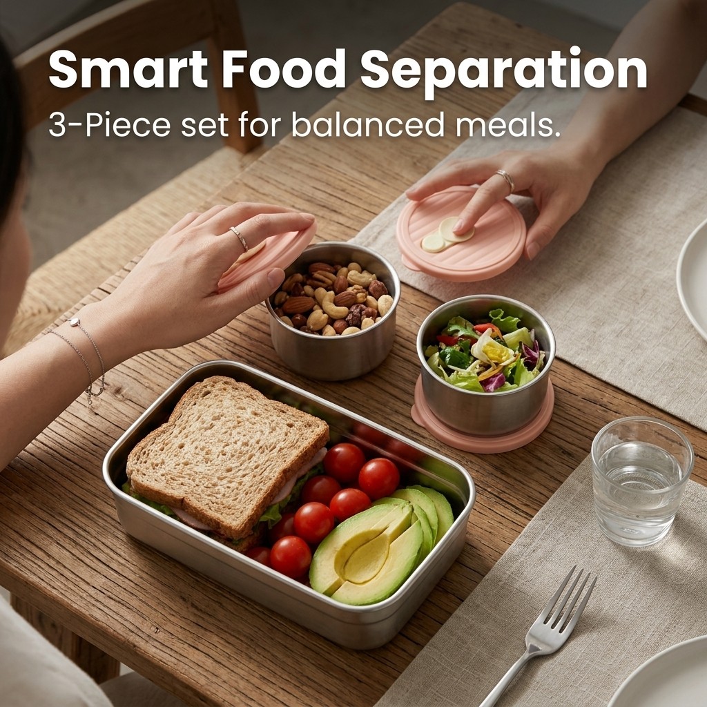 Bento Lunch Box Set Microwave  - đánh giá và giá Meal Prep Meal Ideas