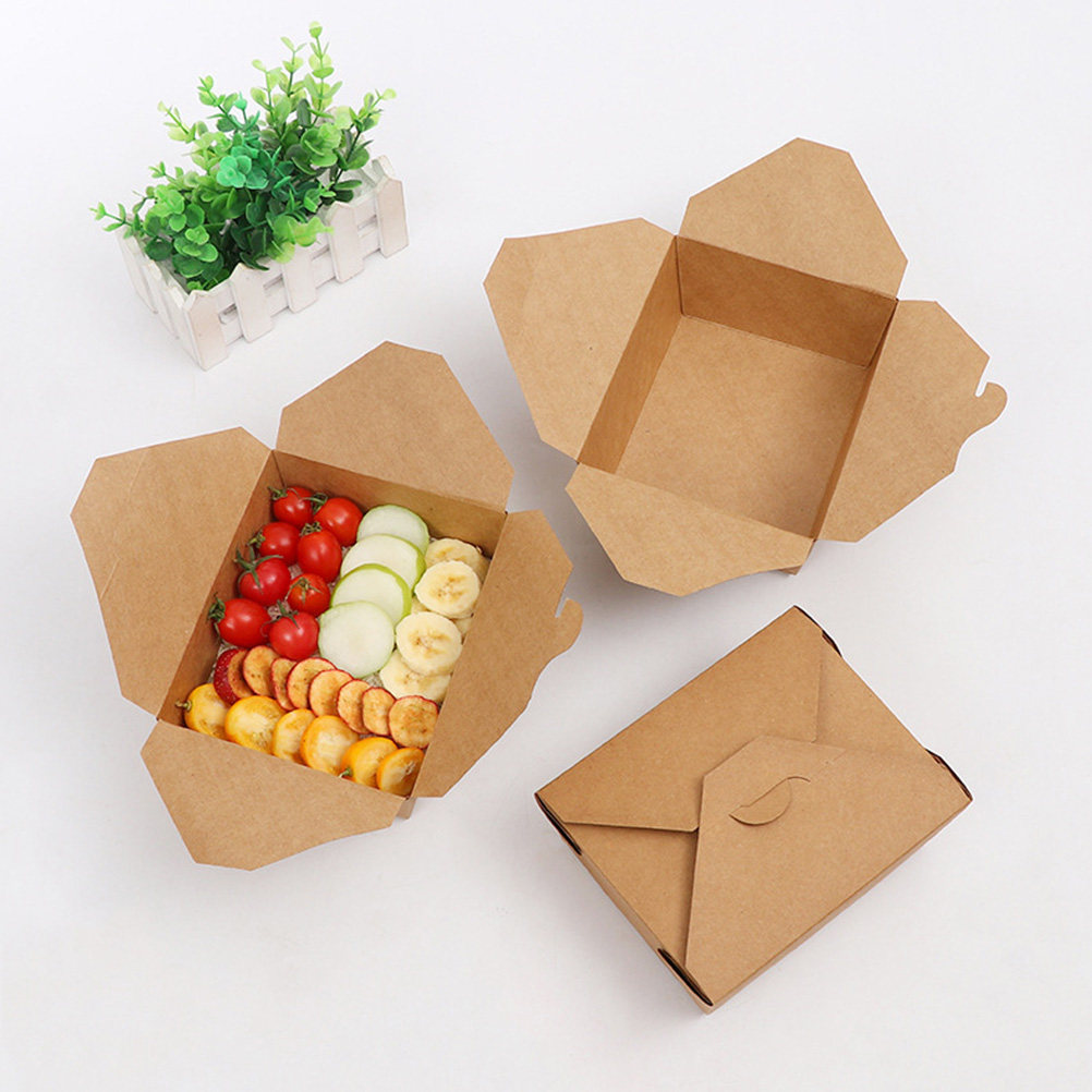 20Pcs Kraft Paper Disposable M - đánh giá và giá Meal Prep For A Day