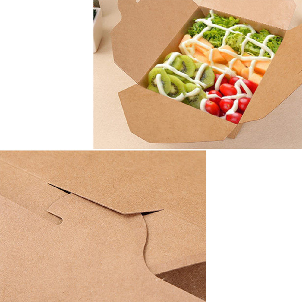 20Pcs Kraft Paper Disposable M - đánh giá và giá Meal Prep For A Day