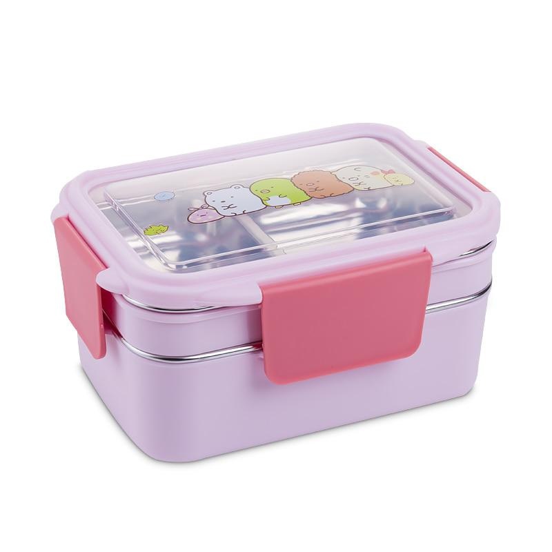 With Random Pattern Cartoon Lu - đánh giá và giá Meal Prep Box