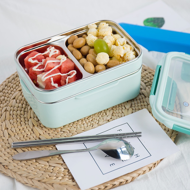 With Random Pattern Cartoon Lu - đánh giá và giá Meal Prep Box