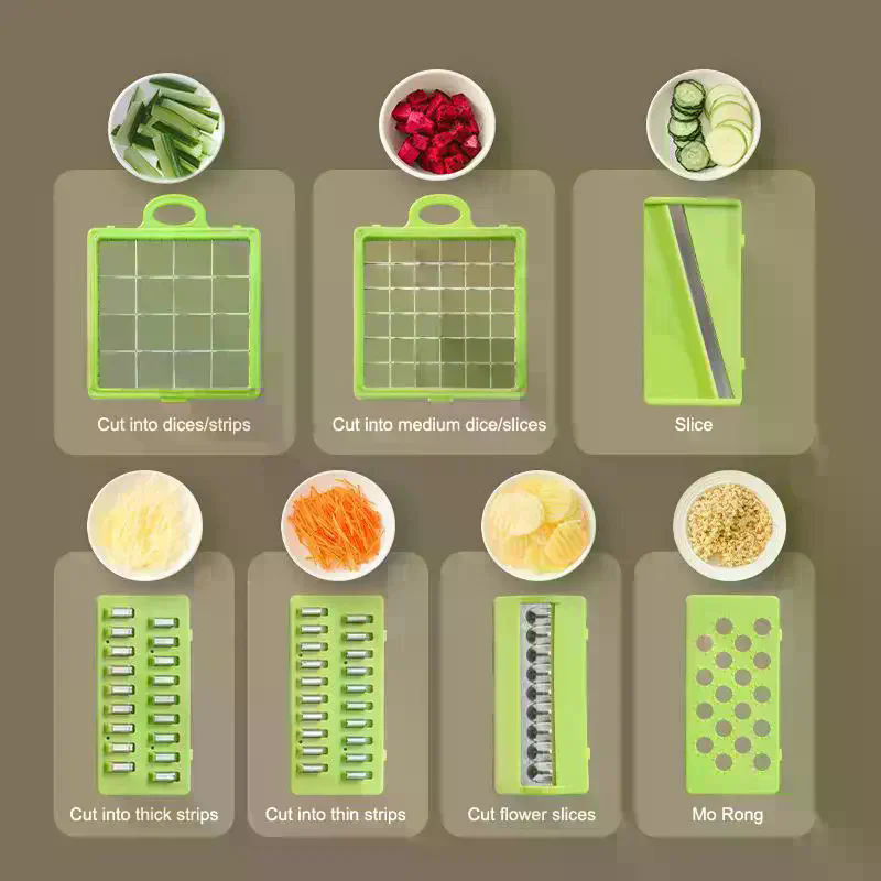 16 in 1 Vegetable Chopper Kitc - đánh giá và giá Meal Prep Eggs