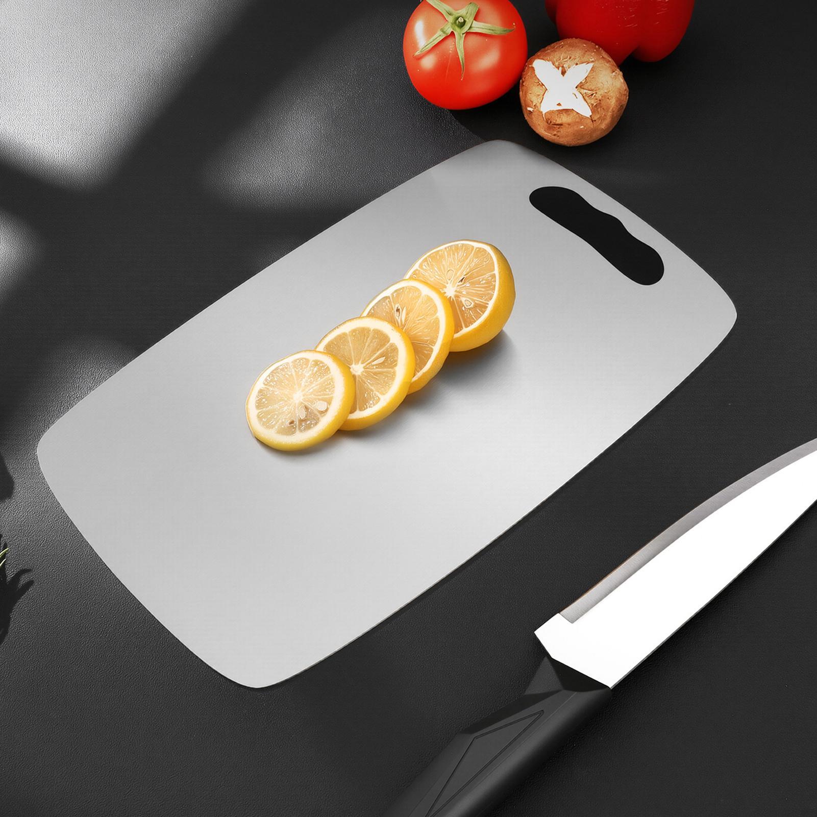 Metal Cutting Board Stainless  - đánh giá và giá Meal Prep Chicken