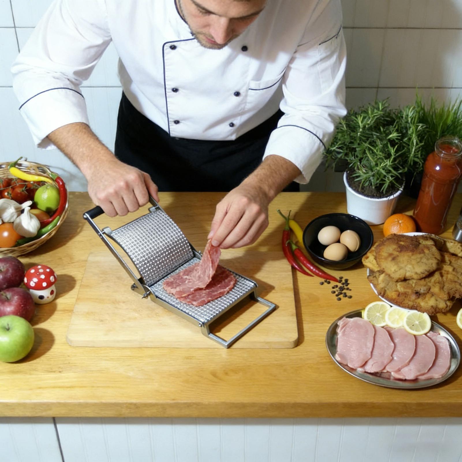 Meat Tenderizer Stainless Stee - đánh giá và giá Meal Prep Chicken