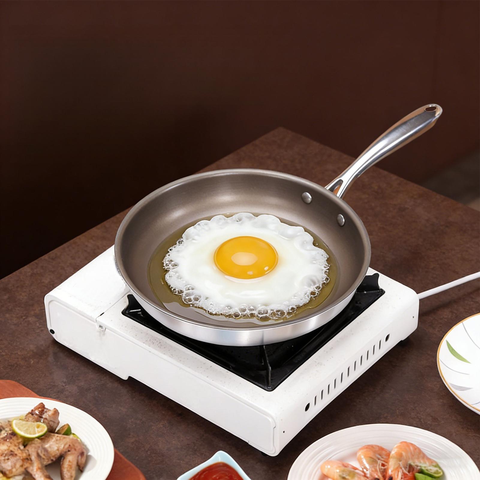 Titanium Pan Non-Stick Cookwar - đánh giá và giá Meal Prep Eggs