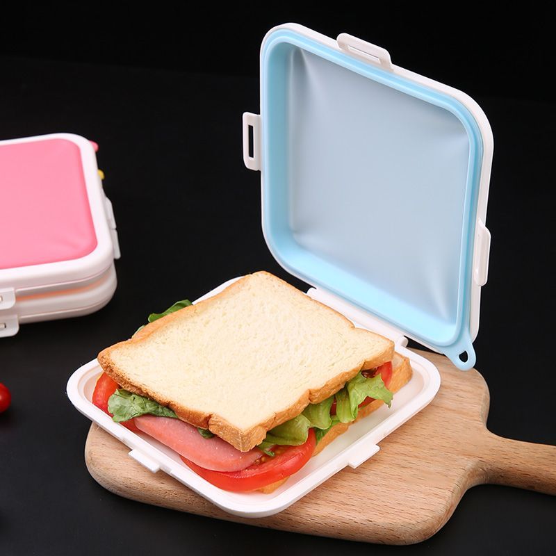 1pc Portable Sandwich Crisper  - đánh giá và giá Meal Prep Box