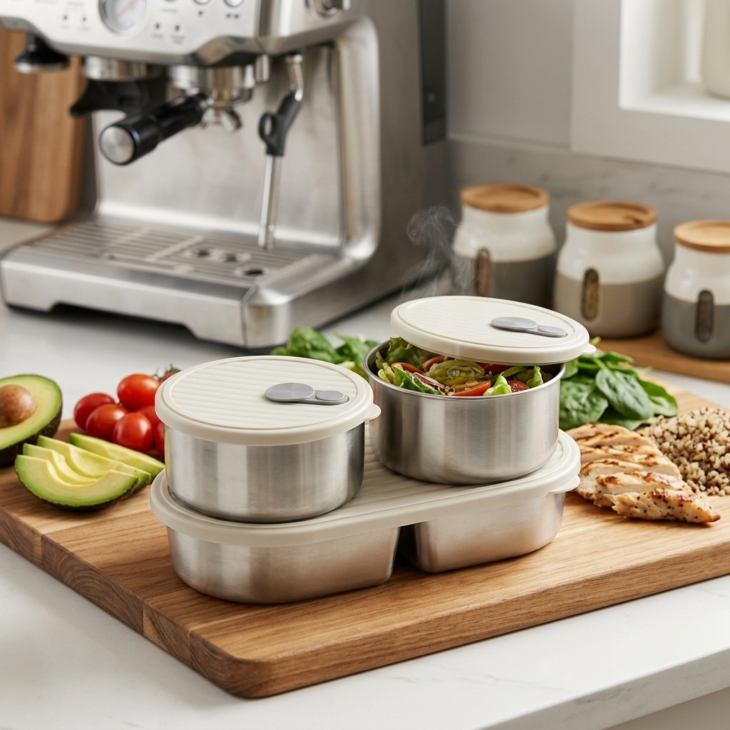 Microwave Safe 304 Stainless S - đánh giá và giá Meal Prep Meal Ideas