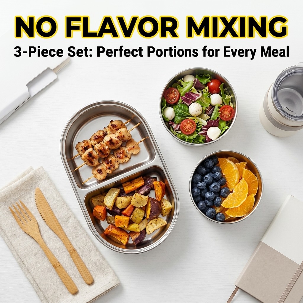 Microwave Safe 304 Stainless S - đánh giá và giá Meal Prep Meal Ideas