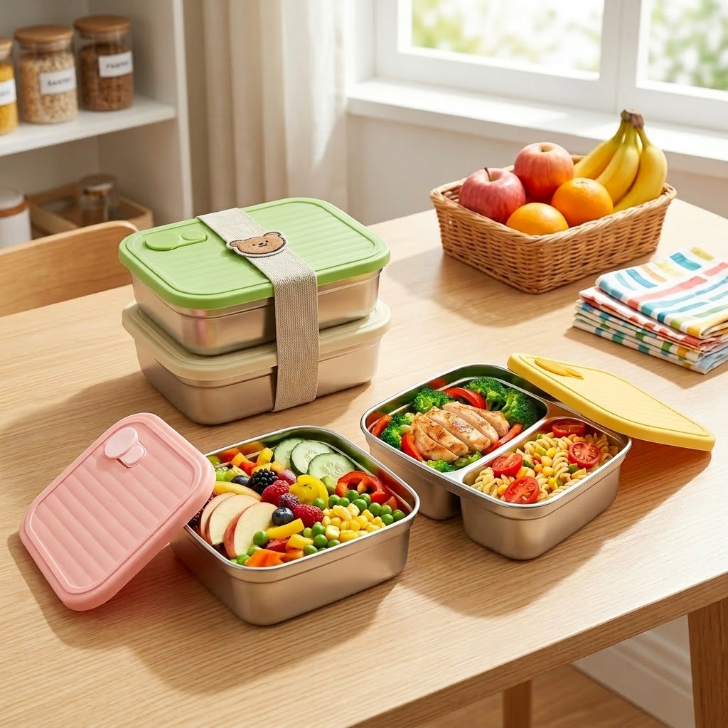Microwavable 304 Stainless Ste - đánh giá và giá Meal Prep Meal Ideas