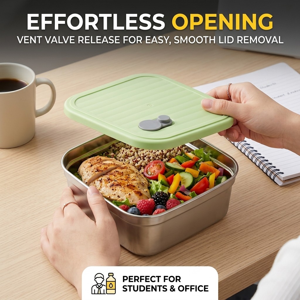 Microwavable 304 Stainless Ste - đánh giá và giá Meal Prep Meal Ideas