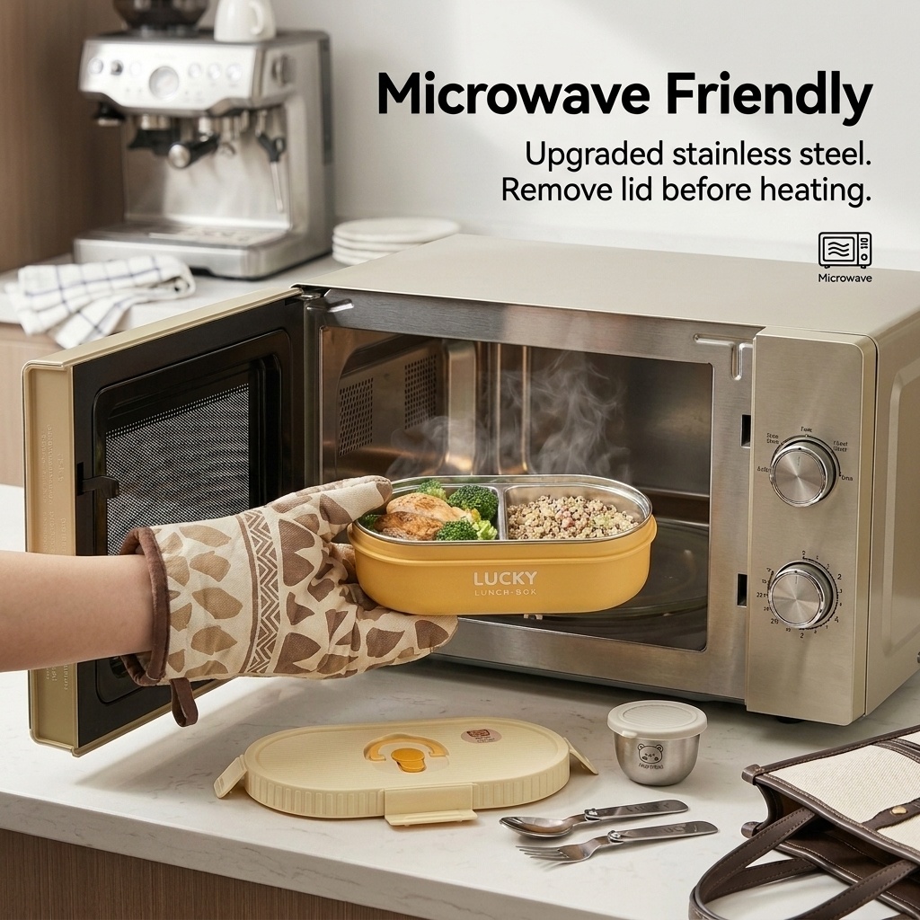 Microwave Safe 304 Stainless S - đánh giá và giá Meal Prep Meal Ideas