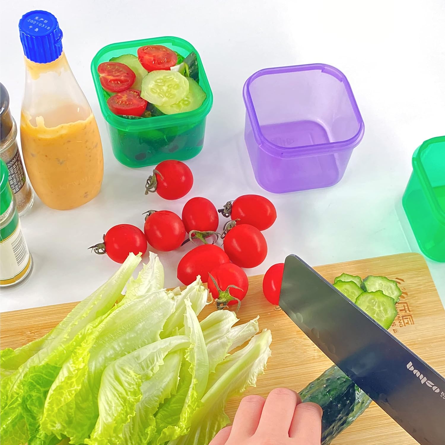 7pcs 21 Day Portion Control Co - đánh giá và giá Meal Prep For A Day