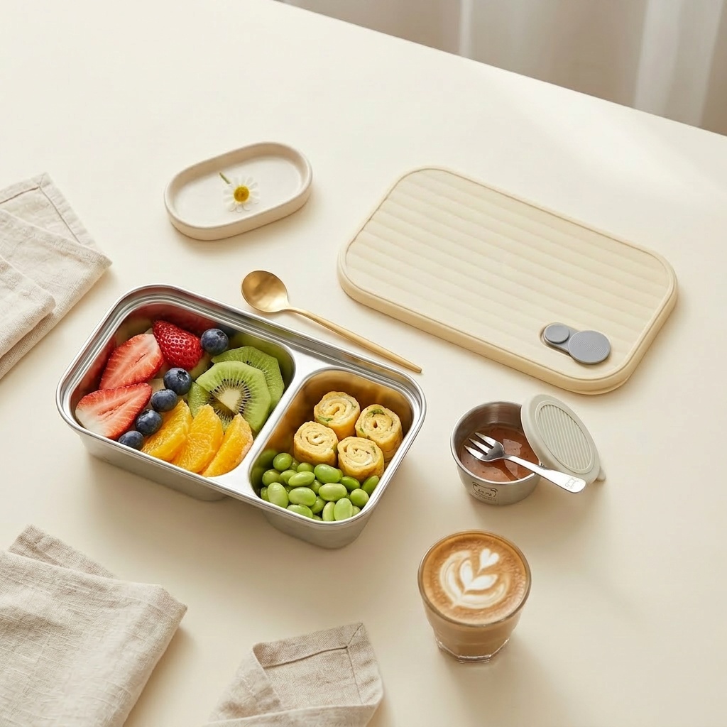 304 Stainless Steel Bento Box  - đánh giá và giá Meal Prep Meal Ideas